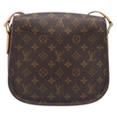 LOUIS VUITTON Monogram Saint Cloud GM Shoulder Bag M51242 LV Auth 205353V-2