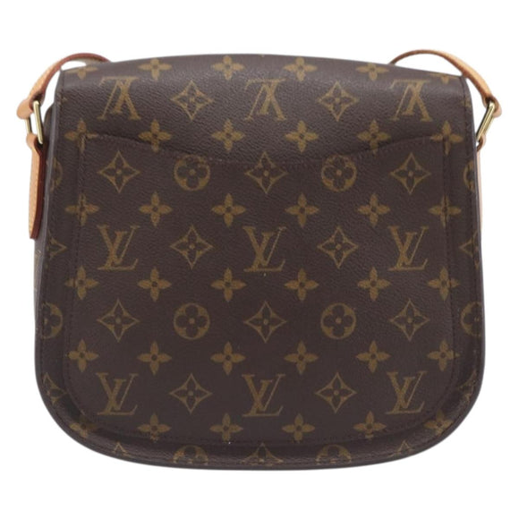 LOUIS VUITTON Monogram Saint Cloud GM Shoulder Bag M51242 LV Auth 205353V