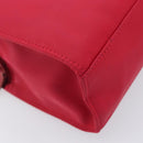 Saint Laurent Hand Bag Nylon Red Auth 205355-14