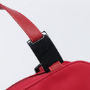 Saint Laurent Hand Bag Nylon Red Auth 205355-17