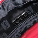 Saint Laurent Hand Bag Nylon Red Auth 205355-19