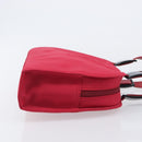 Saint Laurent Hand Bag Nylon Red Auth 205355-4