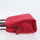 Saint Laurent Hand Bag Nylon Red Auth 205355-5