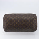 LOUIS VUITTON Monogram Speedy 35 Hand Bag M41524 LV Auth 205360-5
