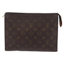 LOUIS VUITTON Monogram Poche Toilette 26 Pouch M47542 LV Auth 205361-13