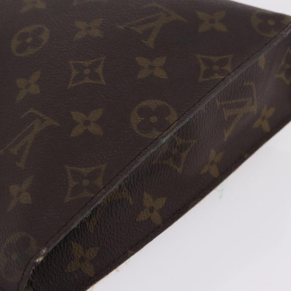 LOUIS VUITTON Monogram Poche Toilette 26 Pouch M47542 LV Auth 205361