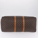 LOUIS VUITTON Monogram Keepall 60 Boston Bag M41422 LV Auth 205364V-11
