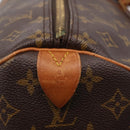 LOUIS VUITTON Monogram Keepall 60 Boston Bag M41422 LV Auth 205364V-16