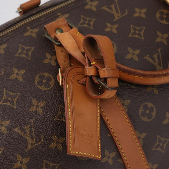 LOUIS VUITTON Monogram Keepall 60 Boston Bag M41422 LV Auth 205364V