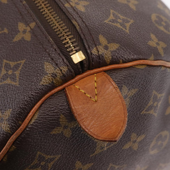 LOUIS VUITTON Monogram Keepall 60 Boston Bag M41422 LV Auth 205364V