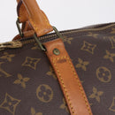 LOUIS VUITTON Monogram Keepall 60 Boston Bag M41422 LV Auth 205364V-4