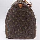 LOUIS VUITTON Monogram Keepall 60 Boston Bag M41422 LV Auth 205364V-6