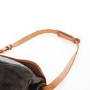 LOUIS VUITTON Monogram Saumur 35 Shoulder Bag M42254 LV Auth 205365V-19