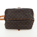 LOUIS VUITTON Monogram Saumur 35 Shoulder Bag M42254 LV Auth 205365V-5
