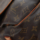 LOUIS VUITTON Monogram Saumur 35 Shoulder Bag M42254 LV Auth 205365V-23