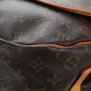 LOUIS VUITTON Monogram Saumur 35 Shoulder Bag M42254 LV Auth 205365V-24