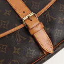 LOUIS VUITTON Monogram Saumur 35 Shoulder Bag M42254 LV Auth 205365V-26