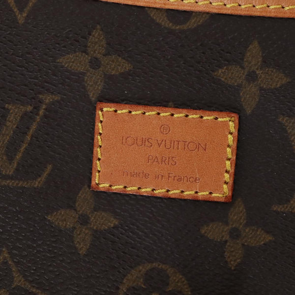LOUIS VUITTON Monogram Saumur 35 Shoulder Bag M42254 LV Auth 205365V
