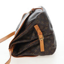LOUIS VUITTON Monogram Saumur 35 Shoulder Bag M42254 LV Auth 205365V-3