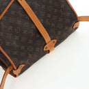 LOUIS VUITTON Monogram Saumur 35 Shoulder Bag M42254 LV Auth 205365V-6