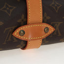 LOUIS VUITTON Monogram Saumur 35 Shoulder Bag M42254 LV Auth 205365V-7