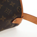 LOUIS VUITTON Monogram Saumur 35 Shoulder Bag M42254 LV Auth 205365V-15