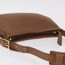 Coach Hand Bag Leather Brown Gold Auth 205368A-6