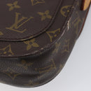 LOUIS VUITTON Monogram Saint Cloud GM Shoulder Bag M51242 LV Auth 205372V-21