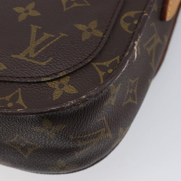 LOUIS VUITTON Monogram Saint Cloud GM Shoulder Bag M51242 LV Auth 205372V