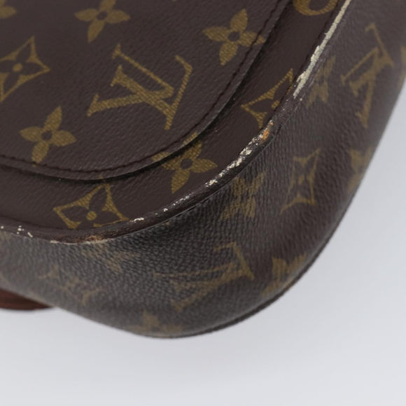 LOUIS VUITTON Monogram Saint Cloud GM Shoulder Bag M51242 LV Auth 205372V