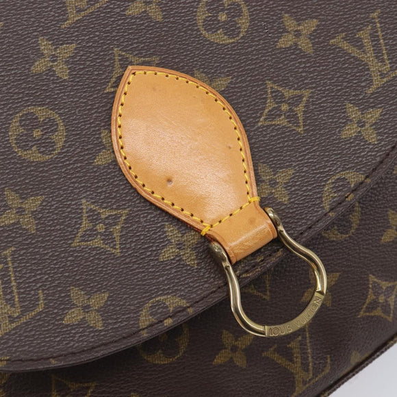 LOUIS VUITTON Monogram Saint Cloud GM Shoulder Bag M51242 LV Auth 205372V