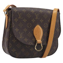 LOUIS VUITTON Monogram Saint Cloud GM Shoulder Bag M51242 LV Auth 205372V-1