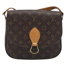 LOUIS VUITTON Monogram Saint Cloud GM Shoulder Bag M51242 LV Auth 205372V-13