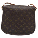 LOUIS VUITTON Monogram Saint Cloud GM Shoulder Bag M51242 LV Auth 205372V-2