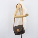 LOUIS VUITTON Monogram Saint Cloud GM Shoulder Bag M51242 LV Auth 205372V-32