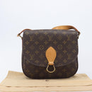LOUIS VUITTON Monogram Saint Cloud GM Shoulder Bag M51242 LV Auth 205372V-12