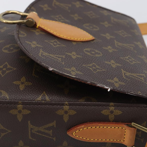 LOUIS VUITTON Monogram Saint Cloud GM Shoulder Bag M51242 LV Auth 205372V