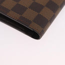 LOUIS VUITTON Ebene Porte Monnaie Billets Viennois Wallet N61664 LV Auth 205376M-15
