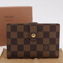 LOUIS VUITTON Ebene Porte Monnaie Billets Viennois Wallet N61664 LV Auth 205376M-12