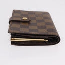 LOUIS VUITTON Ebene Porte Monnaie Billets Viennois Wallet N61664 LV Auth 205376M-4