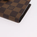 LOUIS VUITTON Ebene Porte Monnaie Billets Viennois Wallet N61664 LV Auth 205376M-14
