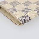 LOUIS VUITTON Damier Azur Anvelop Cult De Vuitto Case N61746 LV Auth 205377M-16