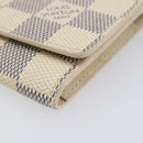 LOUIS VUITTON Damier Azur Anvelop Cult De Vuitto Case N61746 LV Auth 205377M-7