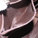 BURBERRY Nova Check Tote Bag PVC Beige Silver Auth 205379-21