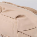 CELINE Bitter Sweet Hand Bag Leather Ivory Auth 205386-16
