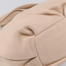 CELINE Bitter Sweet Hand Bag Leather Ivory Auth 205386-17