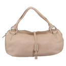 CELINE Bitter Sweet Hand Bag Leather Ivory Auth 205386-13