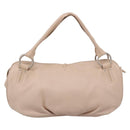 CELINE Bitter Sweet Hand Bag Leather Ivory Auth 205386-2
