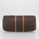 LOUIS VUITTON Monogram Keepall 55 Boston Bag M41424 LV Auth 205394-10