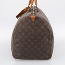 LOUIS VUITTON Monogram Keepall 55 Boston Bag M41424 LV Auth 205394-5